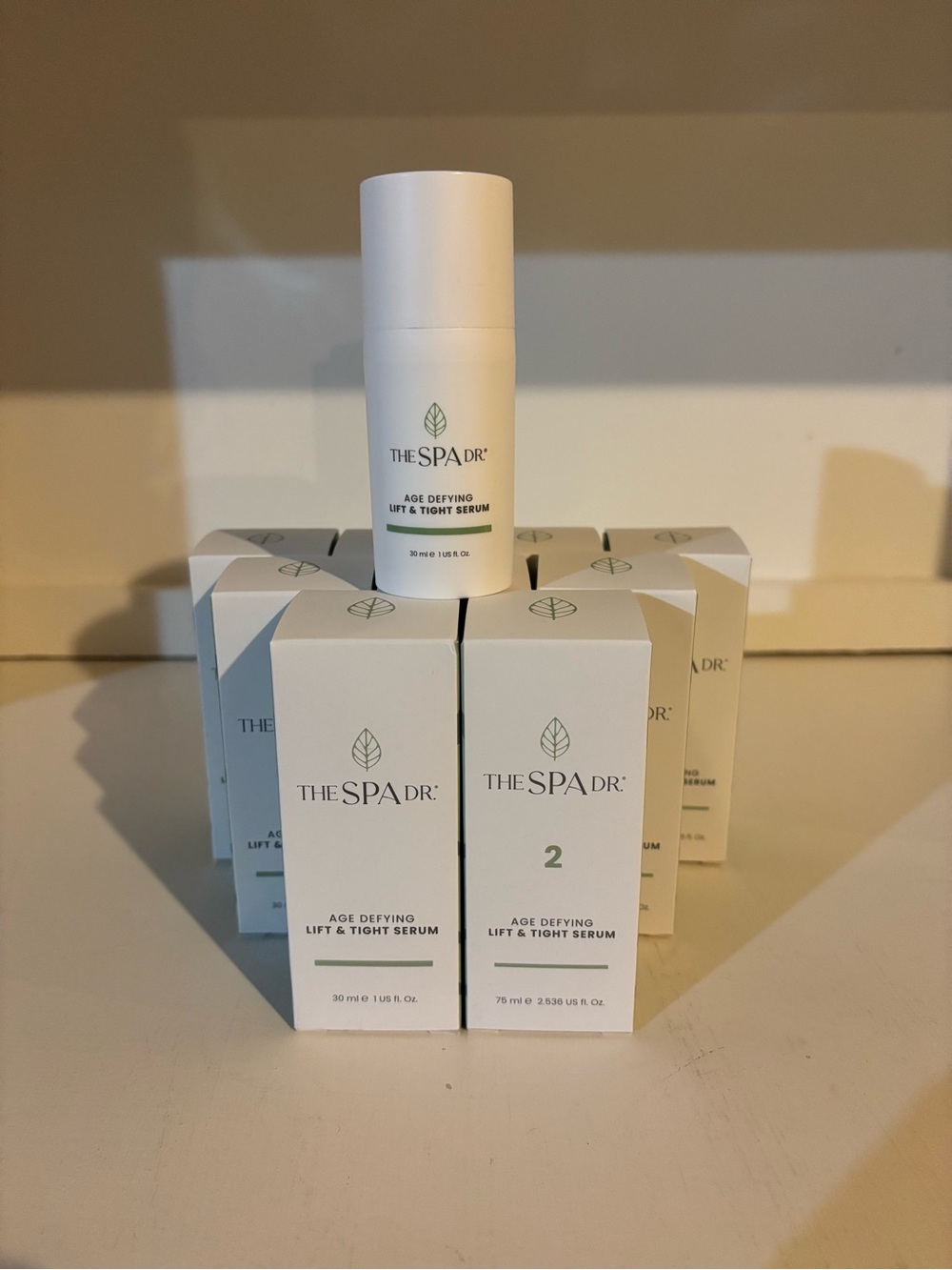 The Spa Dr. Age Defying Lift & Tight Serum. #2 in Spa Dr regimen. Retails $45.